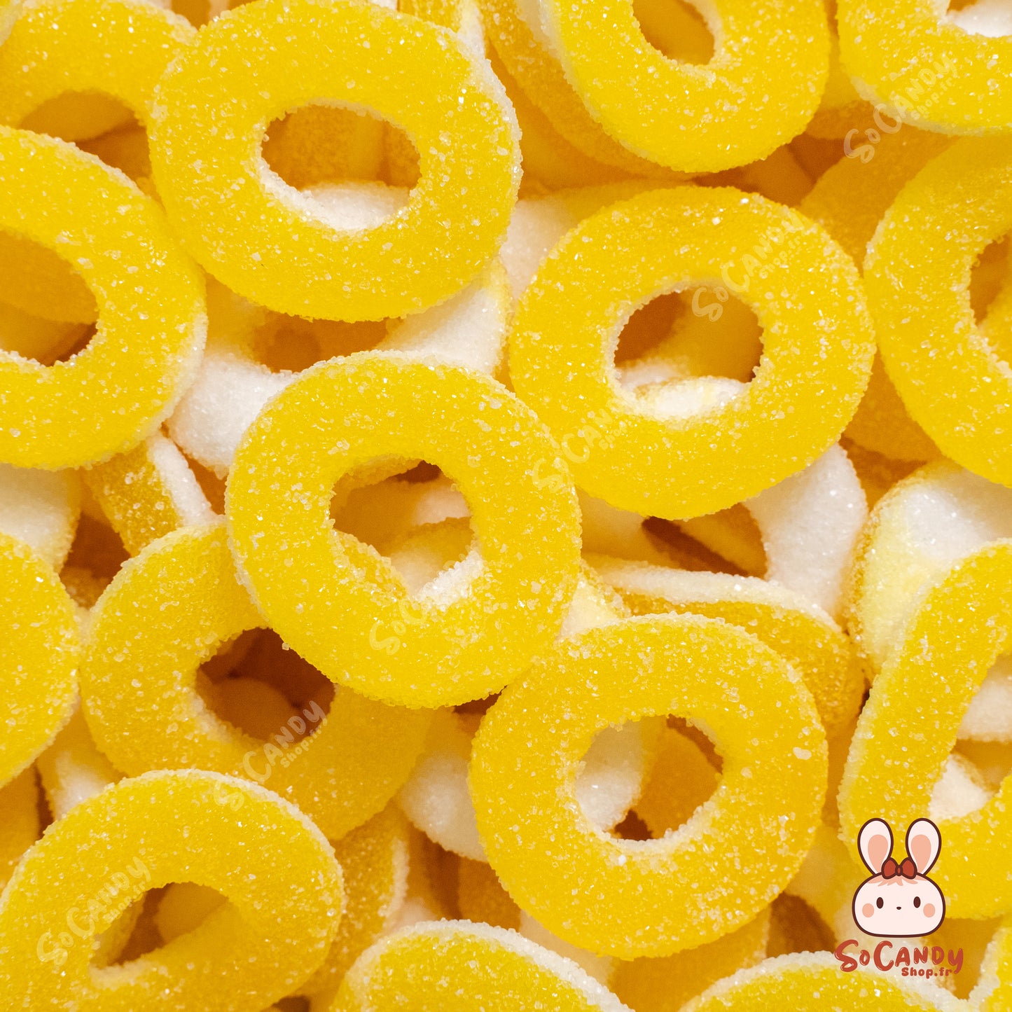 Anneaux Bananes Acides Sucrés (100g)