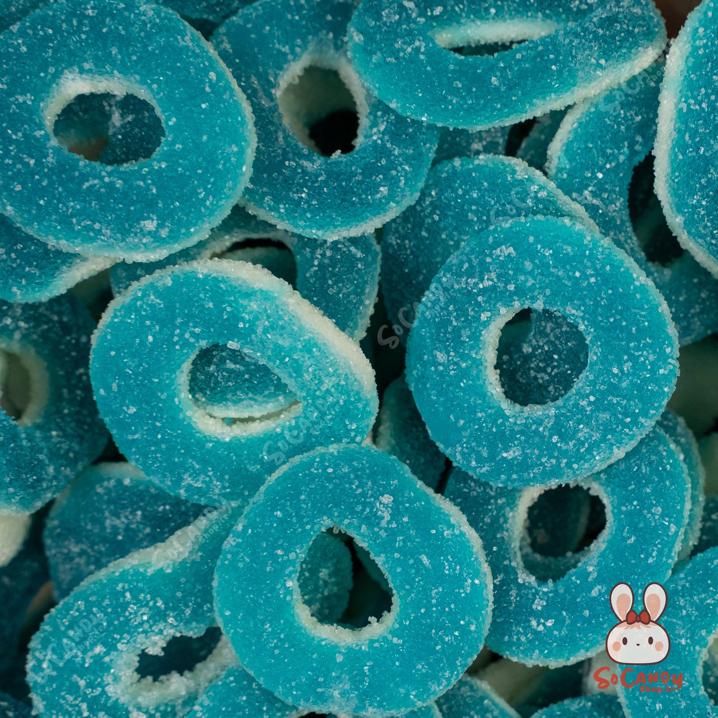 Anneaux Sucrés Framboise (100g)