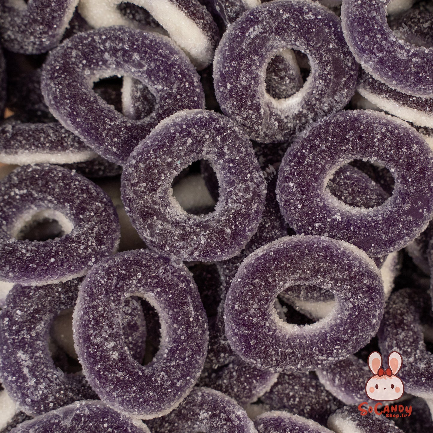 Anneaux Passion Acides Sucrés (100g)