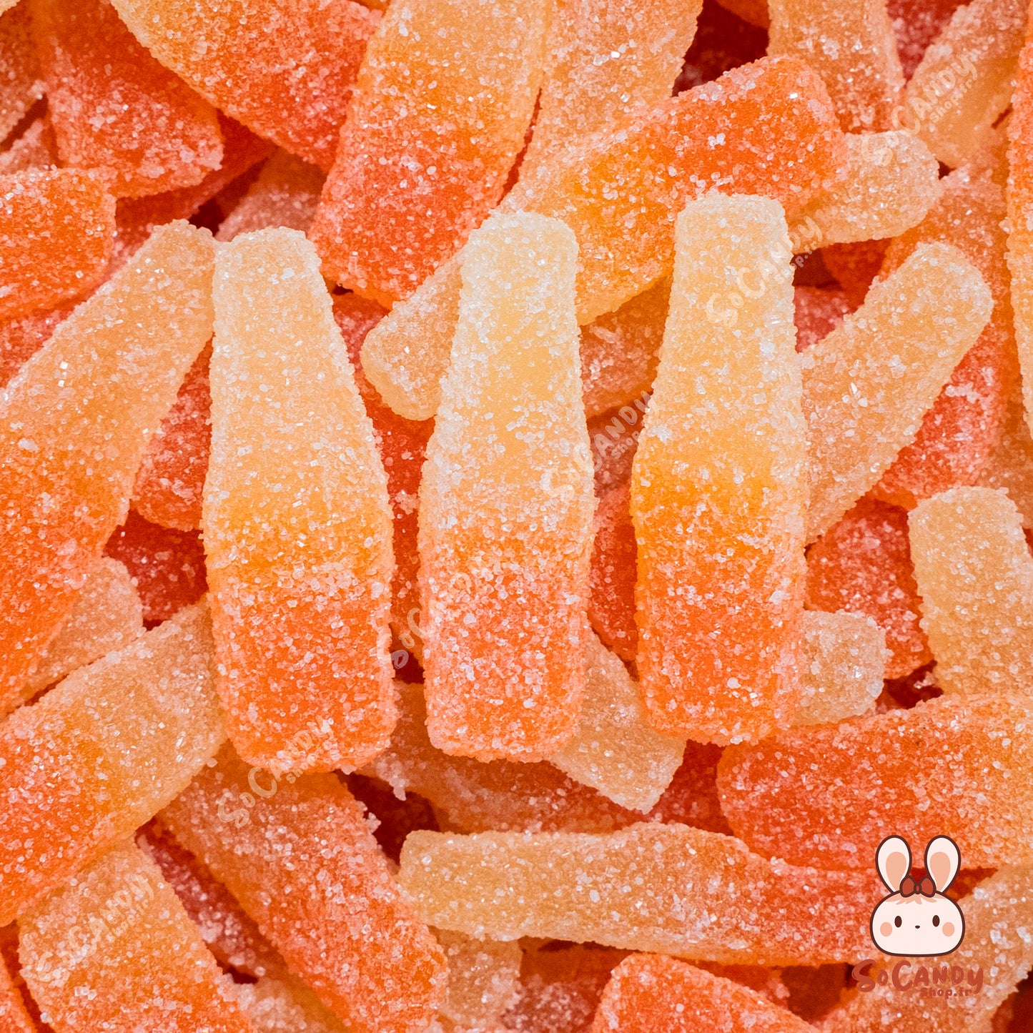Bouteilles Oranges Sucrés (100g)