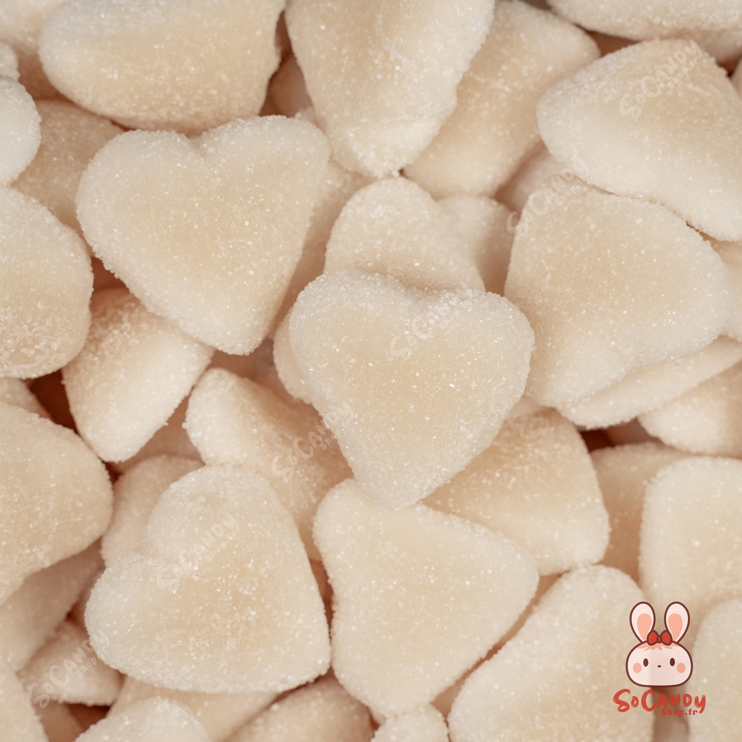 Coeurs Blancs sucrés (100g)