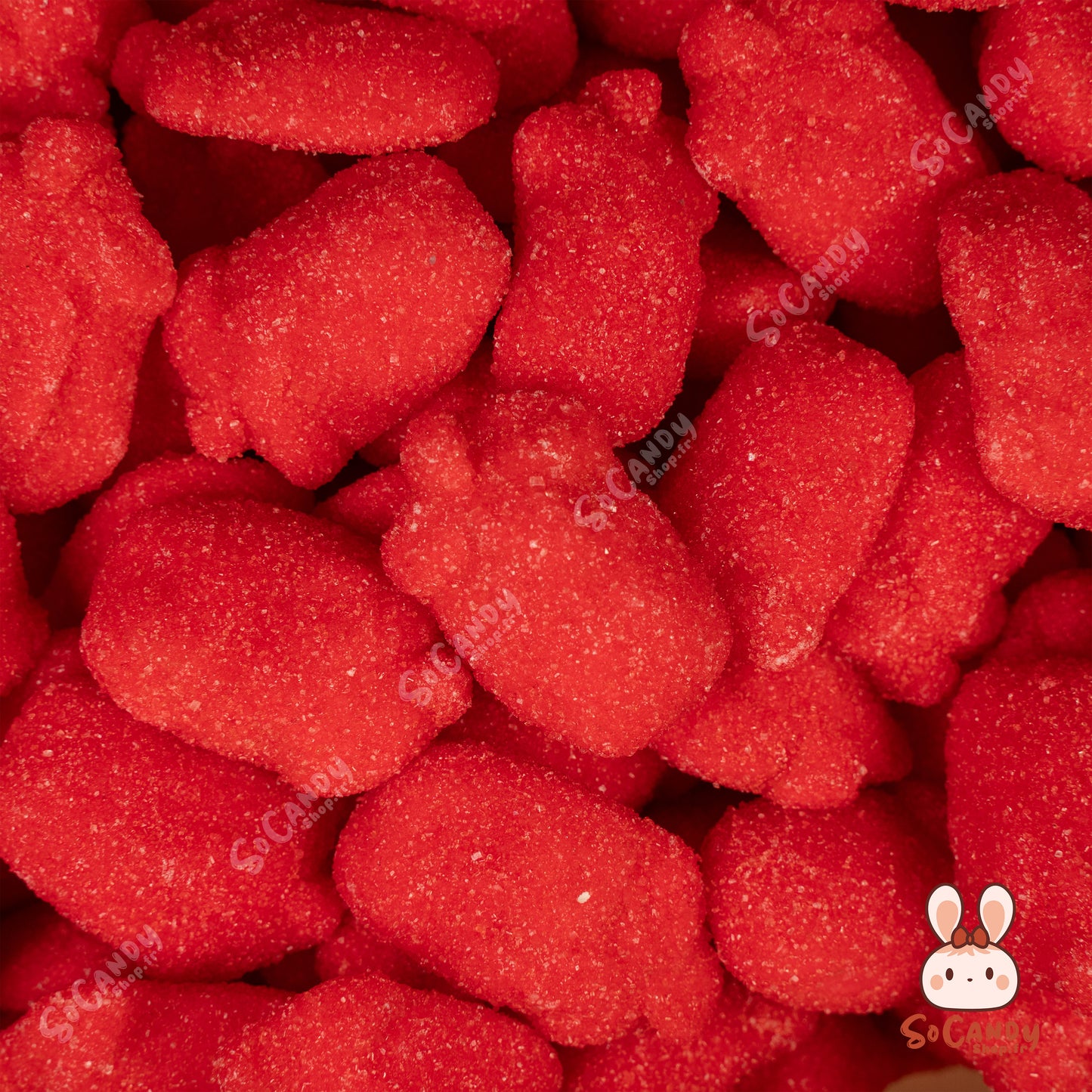 Fraises fouettées Sucrés (100g)