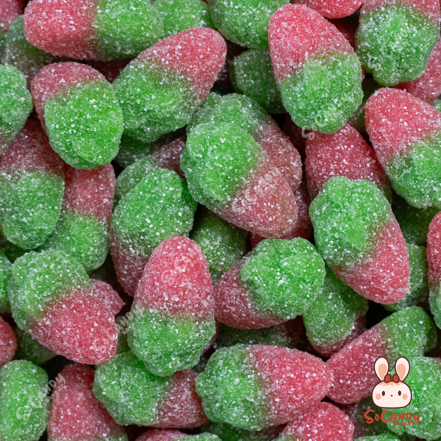 Mini Fraises Sucrées Acidulés (100g)