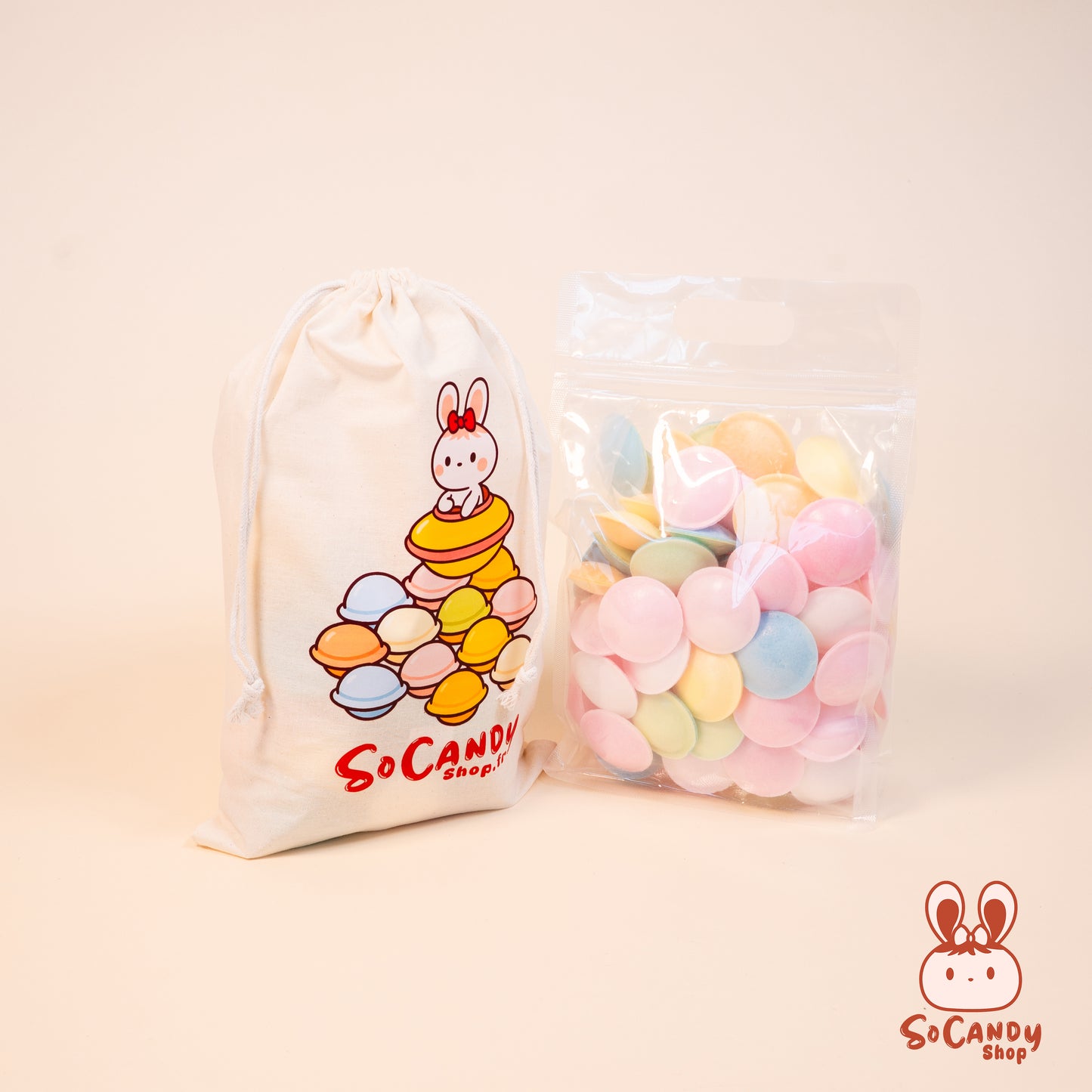 Mix Soucoupes de Poudre Pétillante (80 Pièces) + Pochette