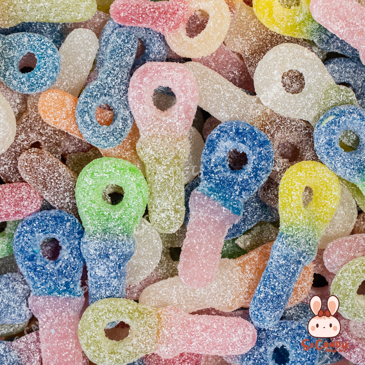 Mix Tétines Acidulés Frisia (500g) + Pochette
