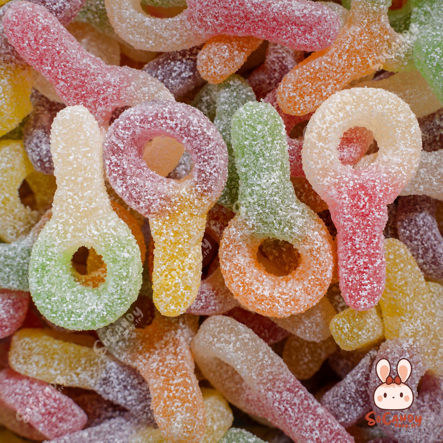 Tétines Citriques Fruitées (100g)