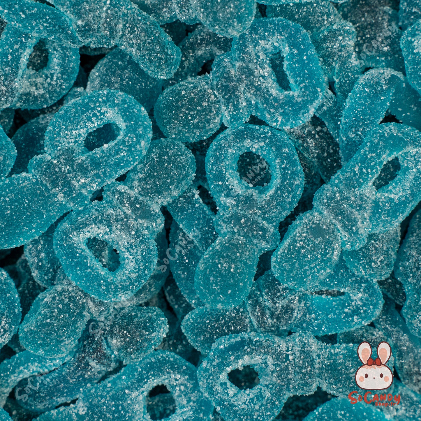 Tétines bleues à la Framboise (100g)