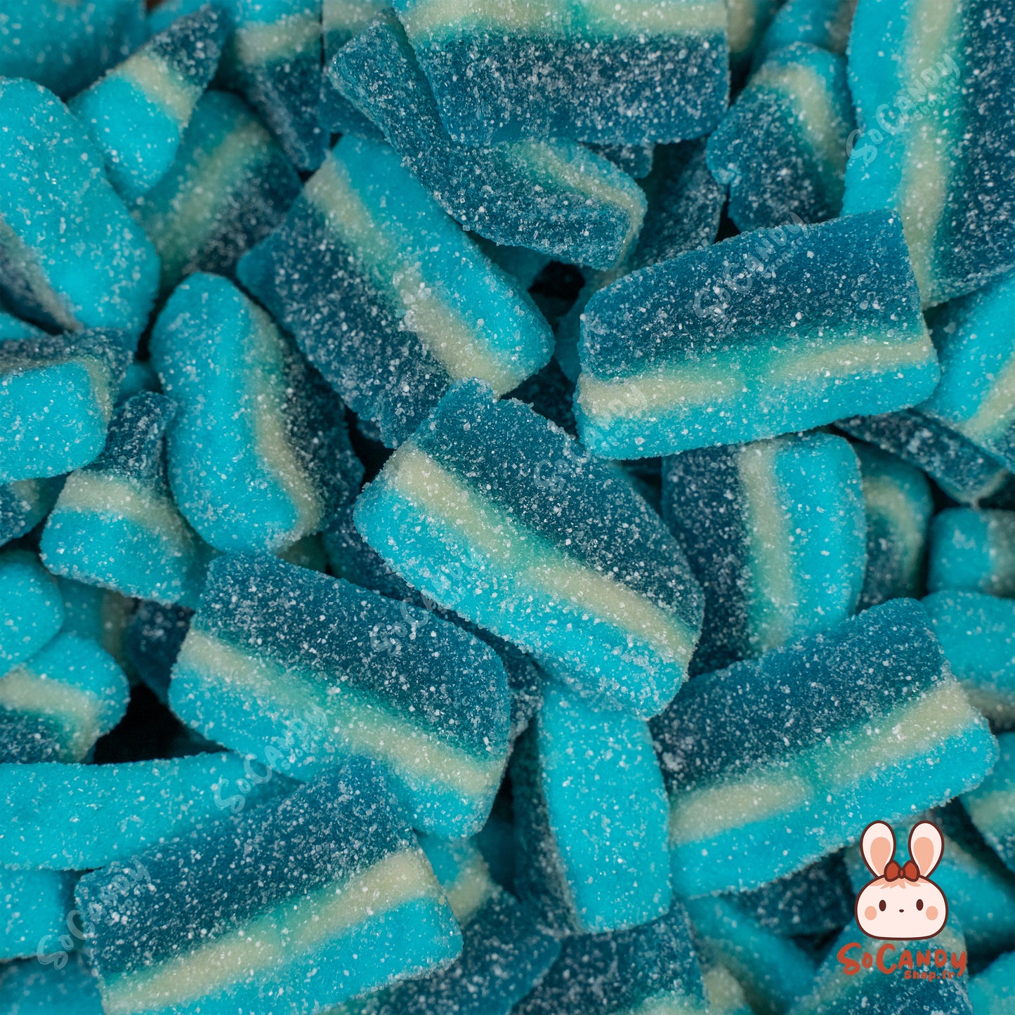 Tranches Framboises Acides Sucrées (100g)