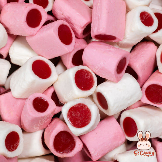 Bûches Fraises Crème (100g)