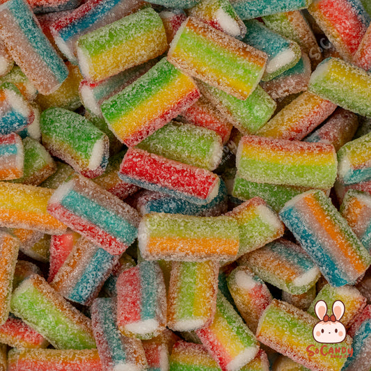 Mini Jumbo Acides Sucrés Multicolores (100g)