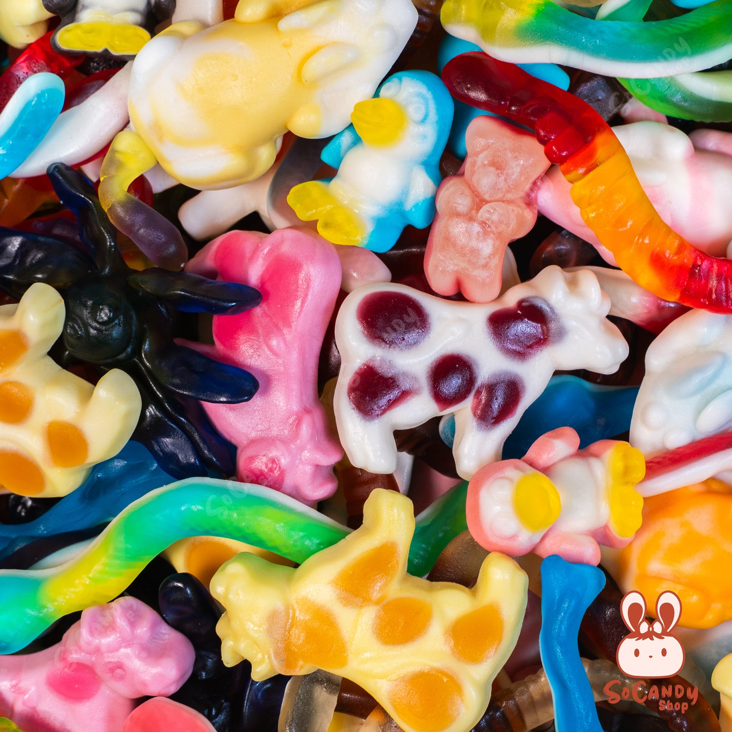 Mix Animaux Lisses (500g) + Pochette