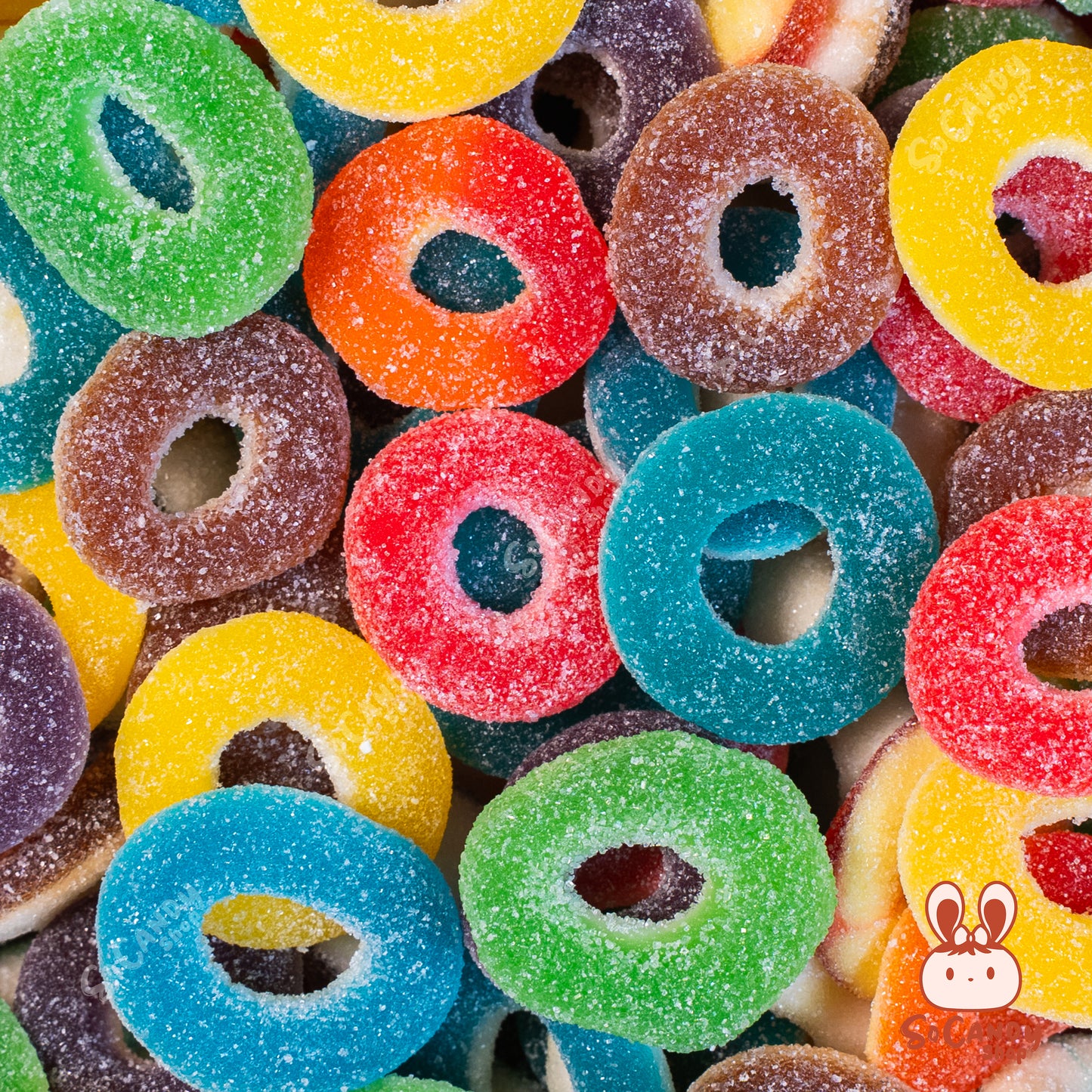 Mix Anneaux Sucrés (500g) + Pochette