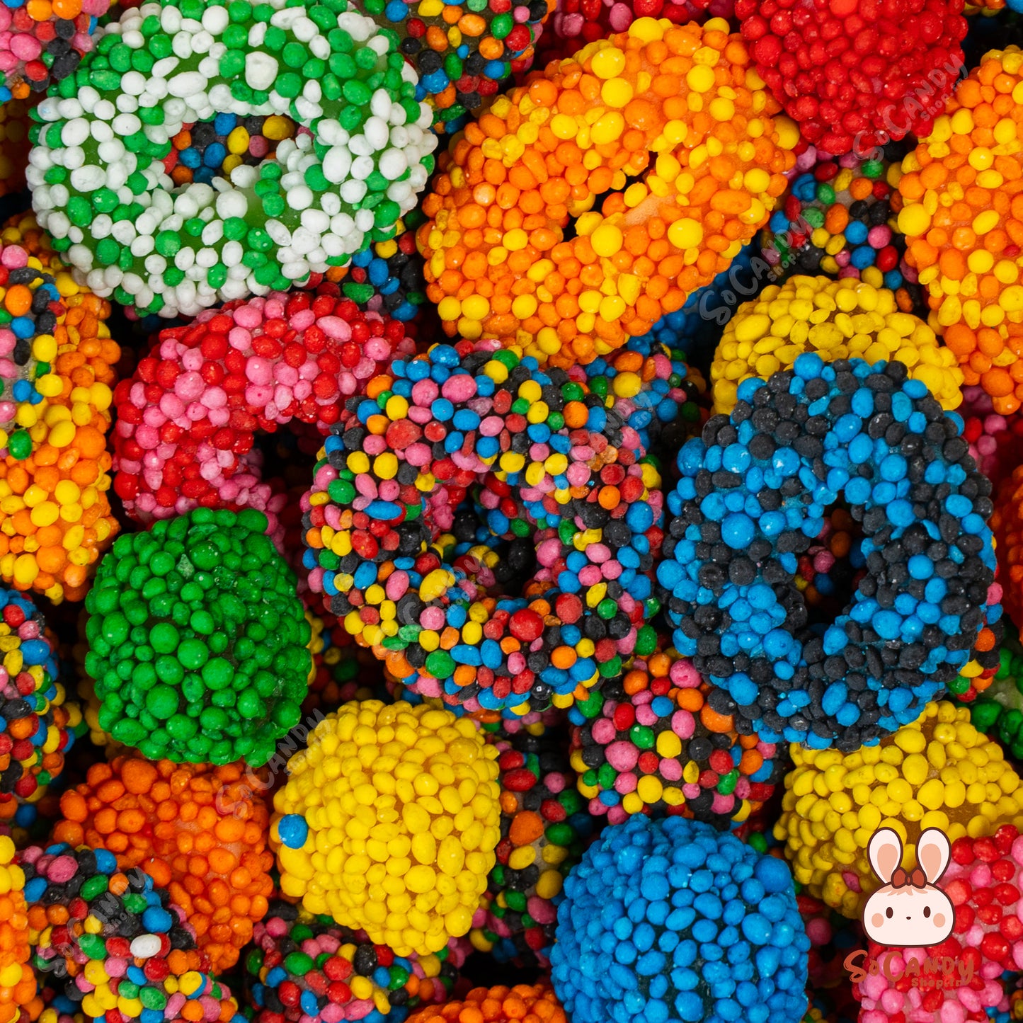 Mix Astéroïdes Perlés Acidulés (500g) + Pochette