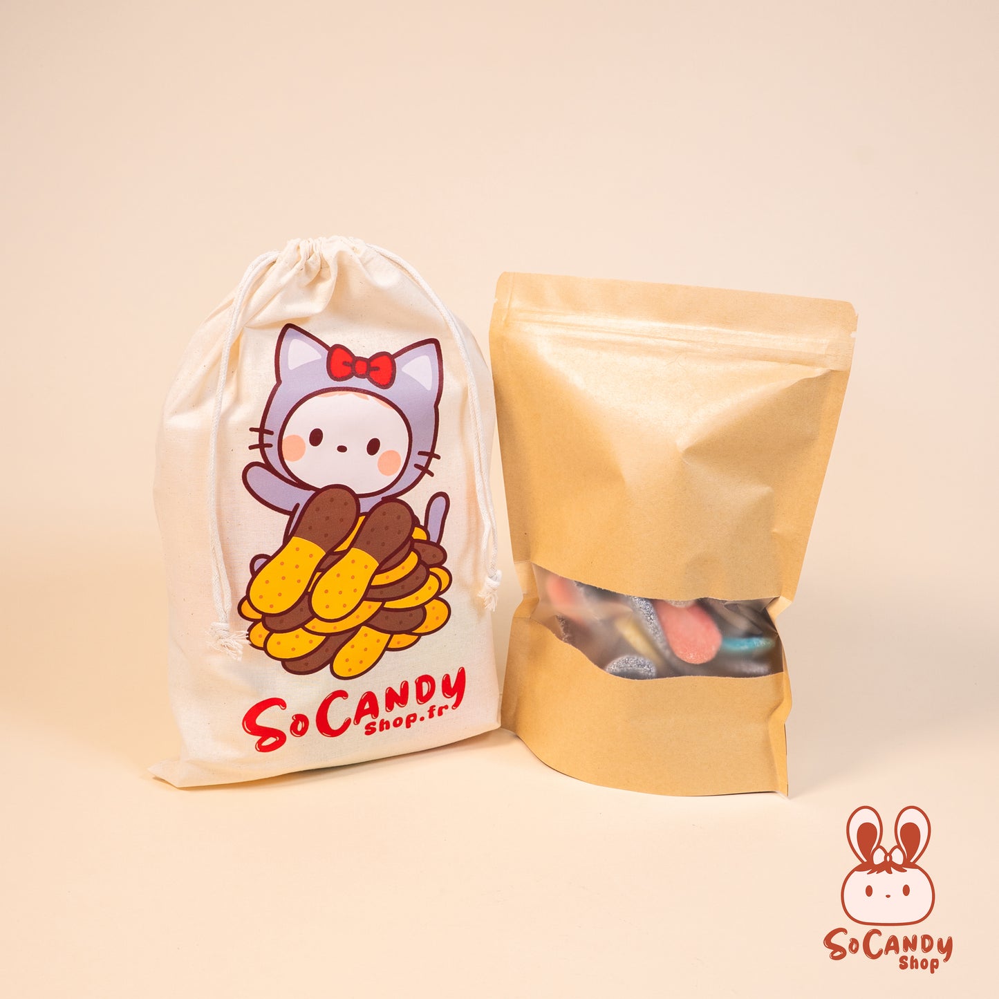 Mix Langues de Chat (500g) + Pochette