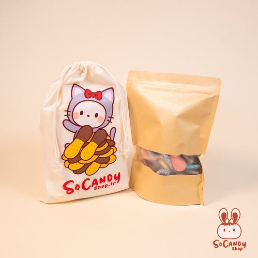 Mix Langues de Chat (500g) + Pochette