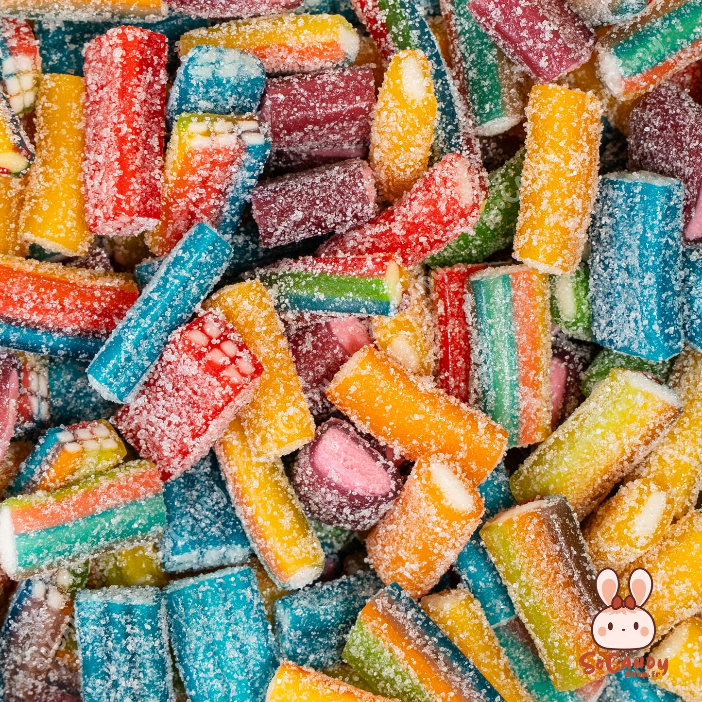 Mix Briques │ Mini Cables & Jumbos Sucrés (500g) + Pochette