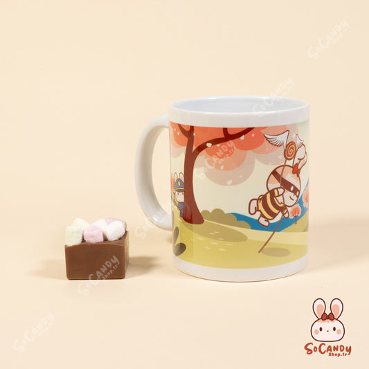 Mug Soso Voleuse + 1 Chocolat Chaud (au choix)