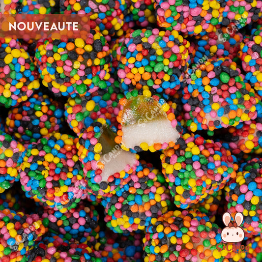 Astéroïdes Multicolore Croquants Acidulés (100g)