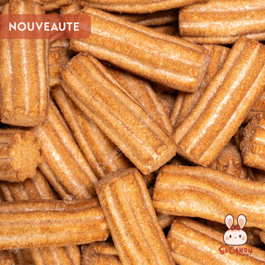 Churros Chocolat en Marshmallow (10 pièces)