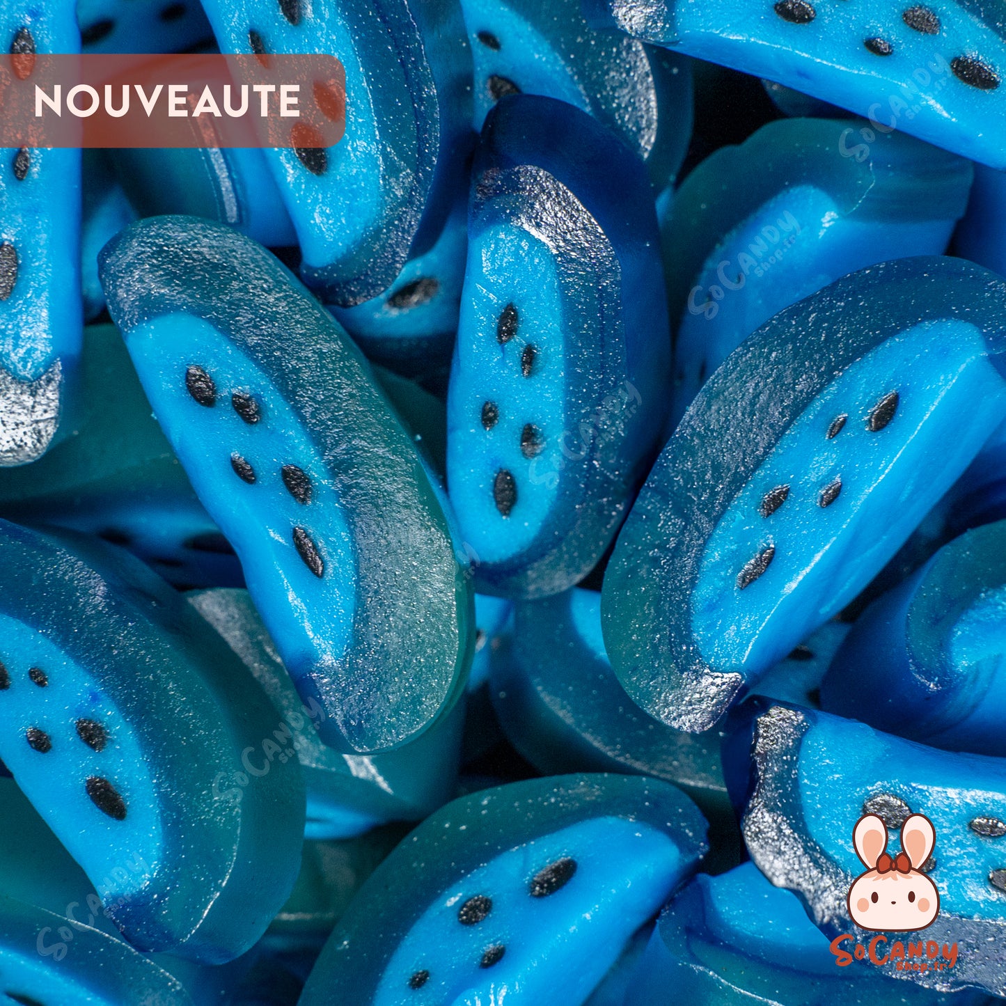 Tranches Framboises - Bonbons à éplucher (100g)