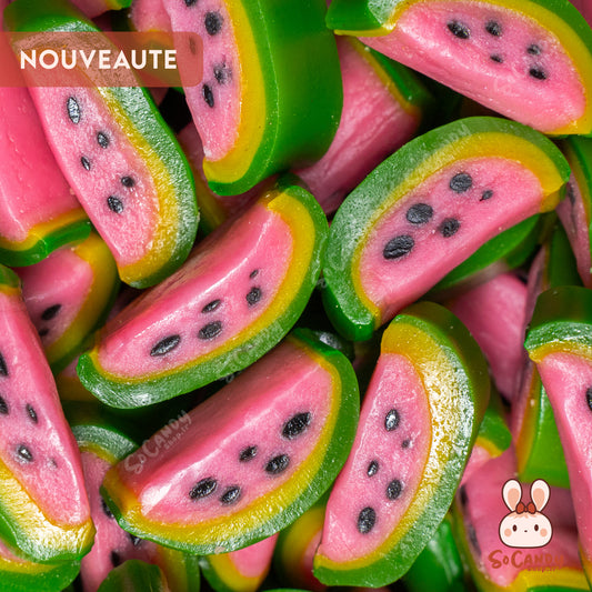 Tranches Pastèques - Bonbons à éplucher (100g)