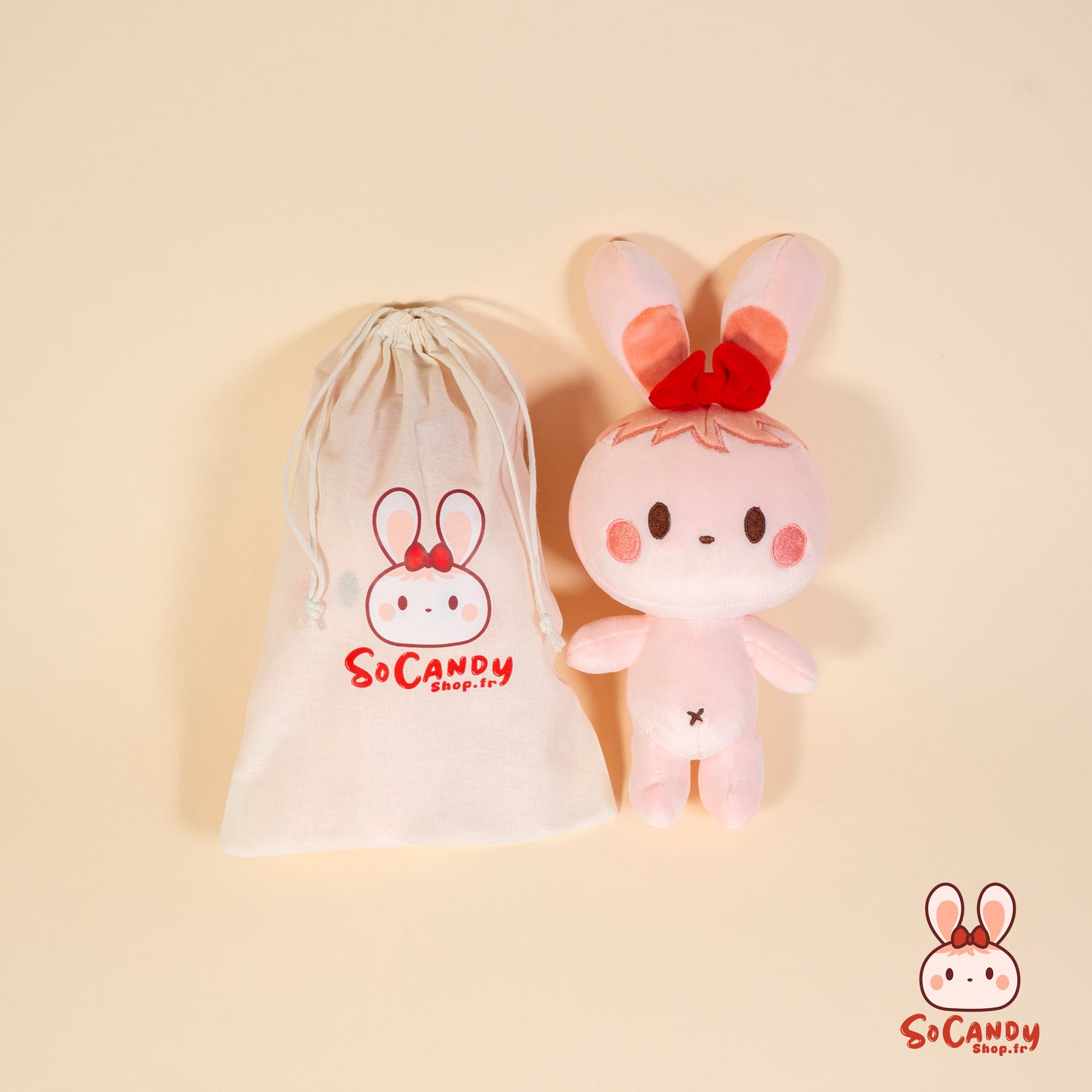 Peluche Soso + Pochette