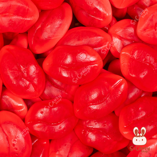 Lèvres Fraises fourrées (100g)