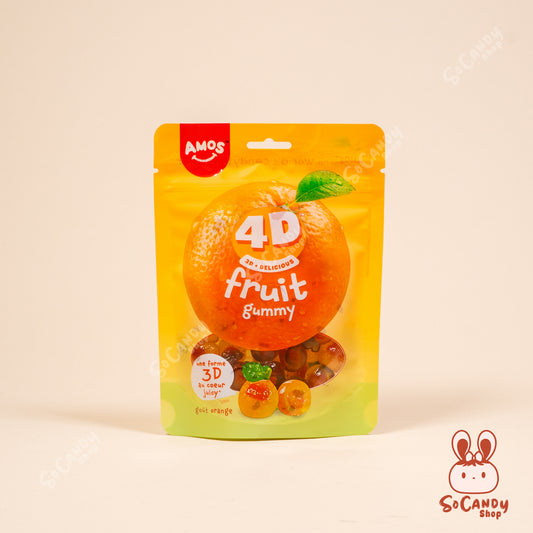 Bonbons 4D Orange au Coeur Coulant - Amos