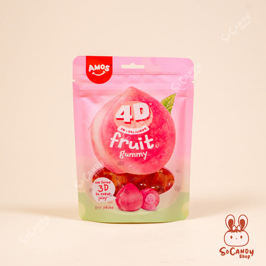 Bonbons 4D Pêche au Coeur Coulant - Amos