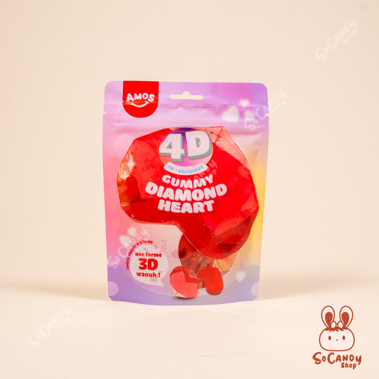 Bonbons 4D Cœur “Diamant” - Amos