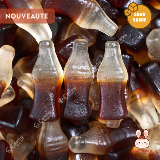 [Sans Sucre] Bouteille Cola Lisse (100g)