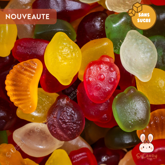 [Sans Sucre] Fruits Lisses (100g)