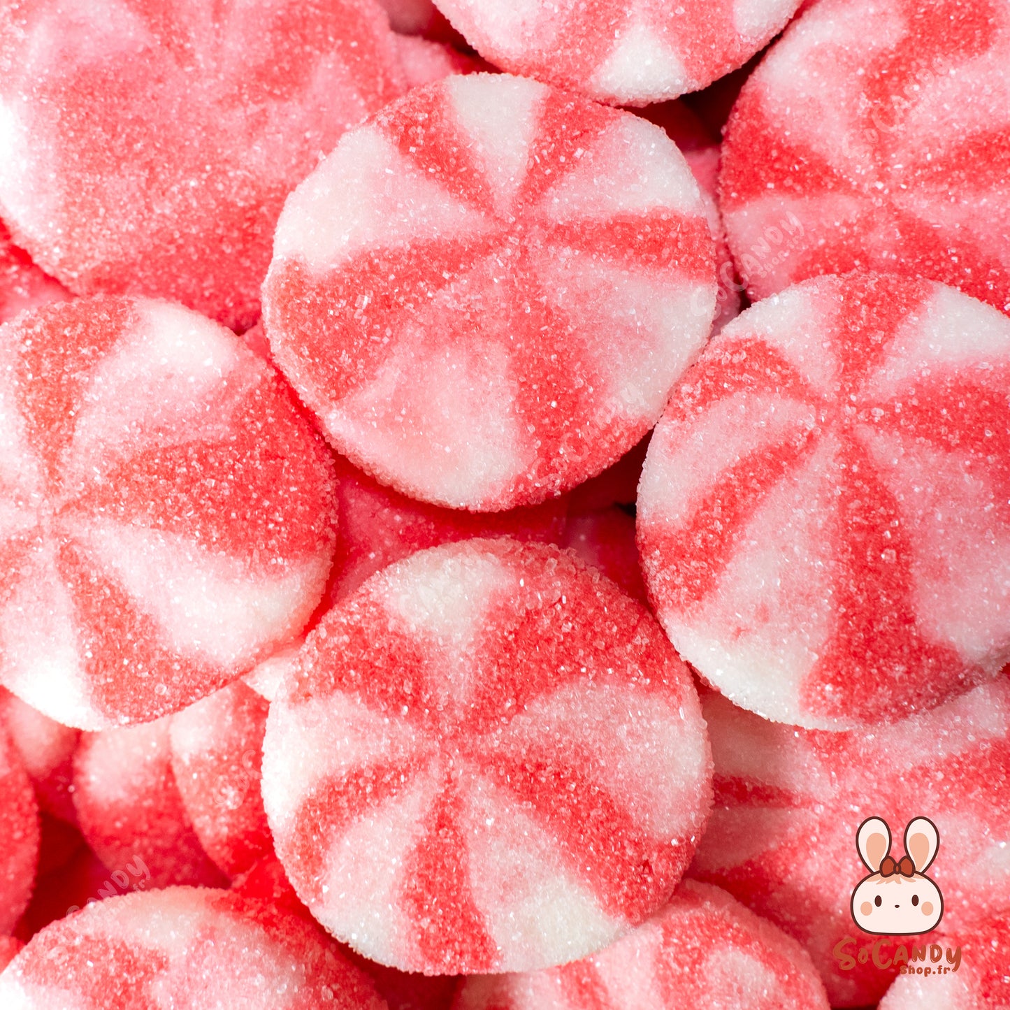 Spirales Fraise Crème (100g)