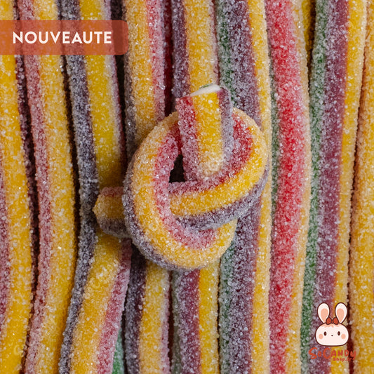 Sticks Multicolores Acidulés (10 pièces)