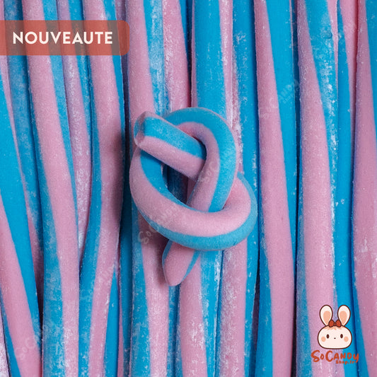 Sticks Twist Bubble-gum (10 pièces)