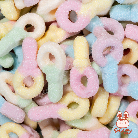 Tétines Licornes Sucrées Acidulées (100g)